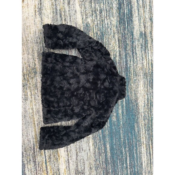 The North Face MOSSBUD REVERSIBLE FULL ZIP JACKET Girls (XS 6) Black - Picture 7 of 9